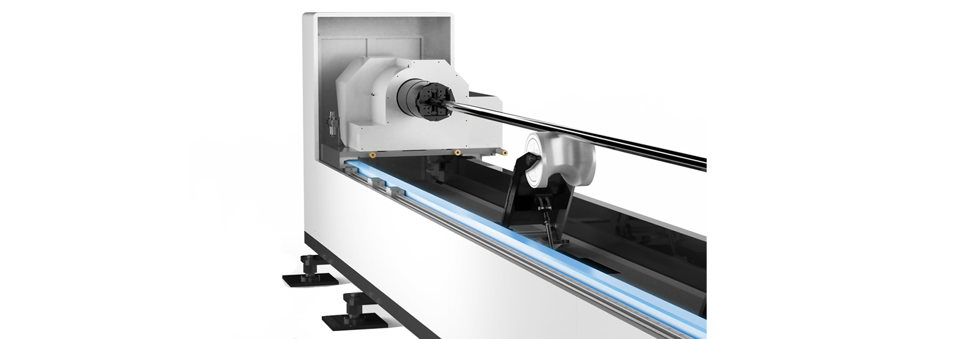 專業(yè)激光切管機-業(yè)內最高標準床身，壽命長